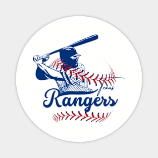 rangers baseball Magnet